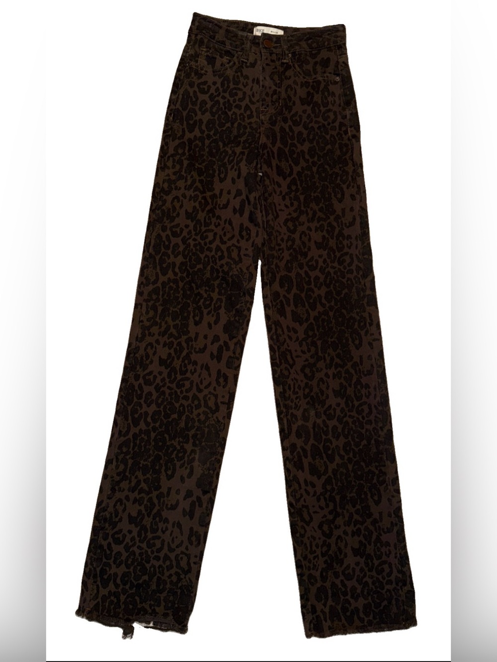 BKE Denim Black Waistband Jeans Label